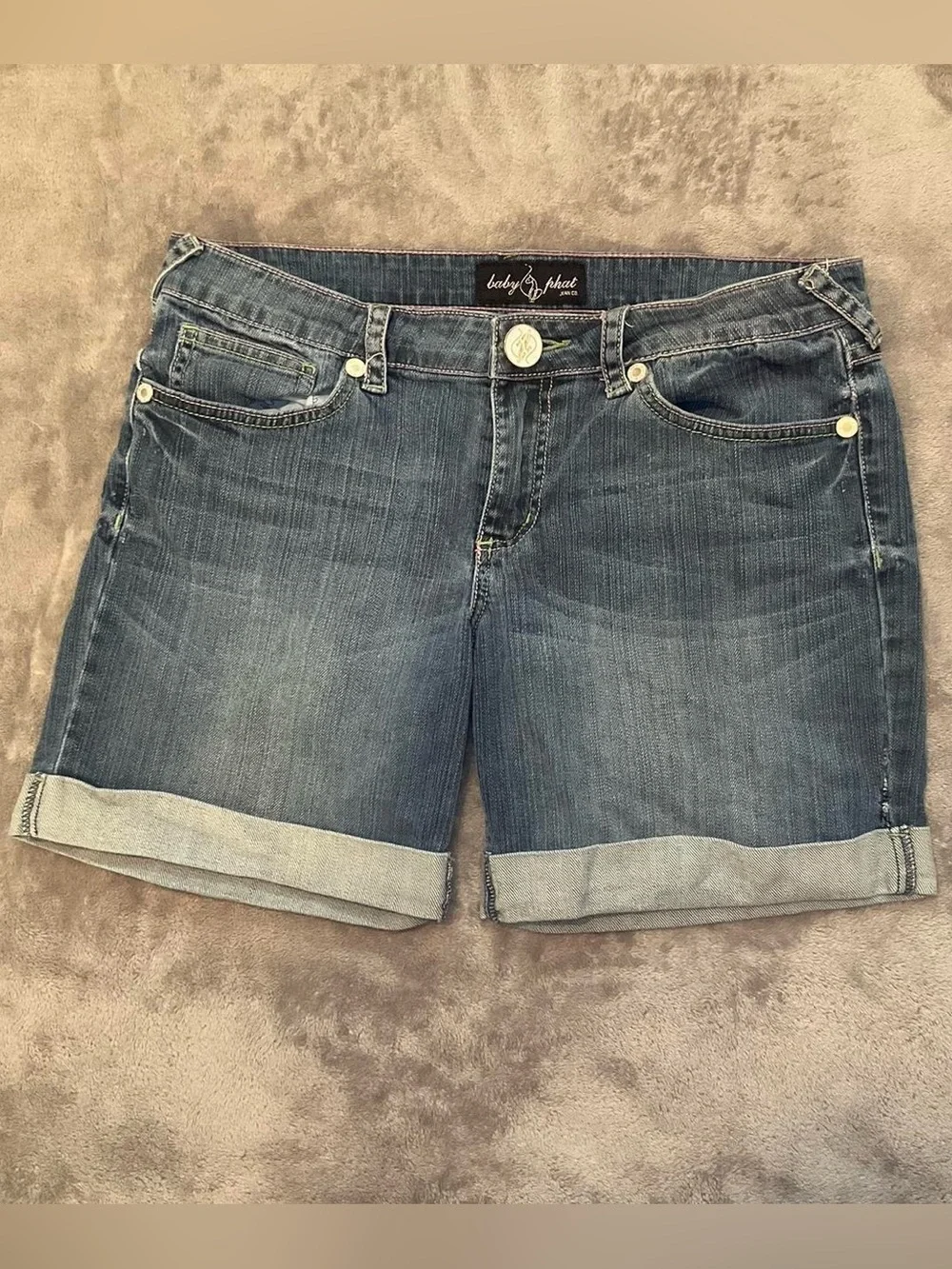Vintage Y2K Baby phat denim Shorts